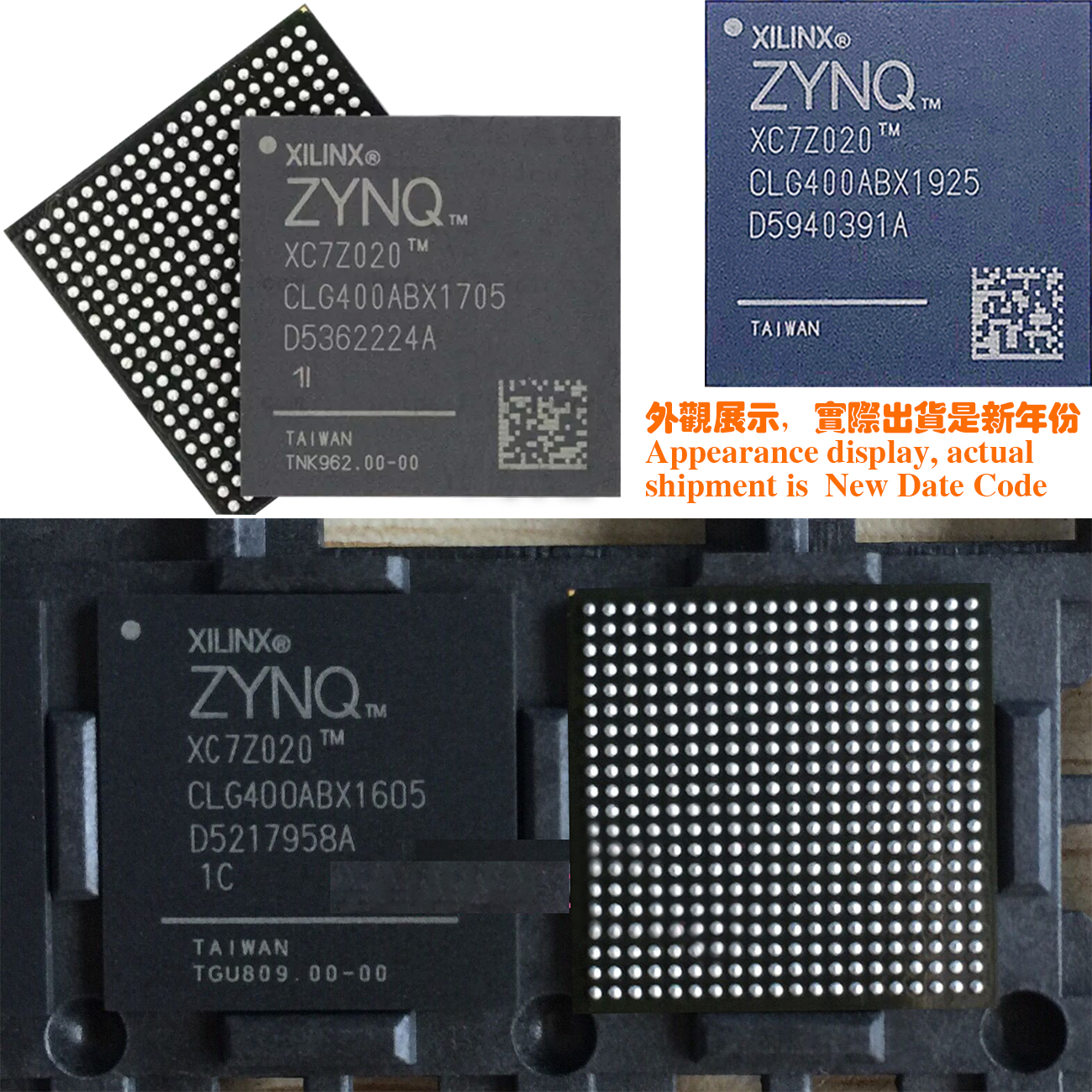 XC7Z020-2CLG400i，Zynq-7000 SoC，XiLinx单核ARM Cortex-A9， 1 GHz 28nm处理器CPU,支持1333Mb/s DDR3 的CPU,集成CPU, DSP, ASSP，嵌入式摄像头用的处理器，ARM AMBA AXI, I2C interfaces, SPI ports, USB 2.0 compliant ports, master/slave I2C interfaces