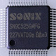 SN9C5259AFG SONIX松翰USB2.0控制器，支持并行的10位CMOS 传感器、MIPI-CSI2 4 lane 接口、工业标准的 2 线串行接口 、8M@15FPS、YUY2 和Bayer RAW 图像数据格式