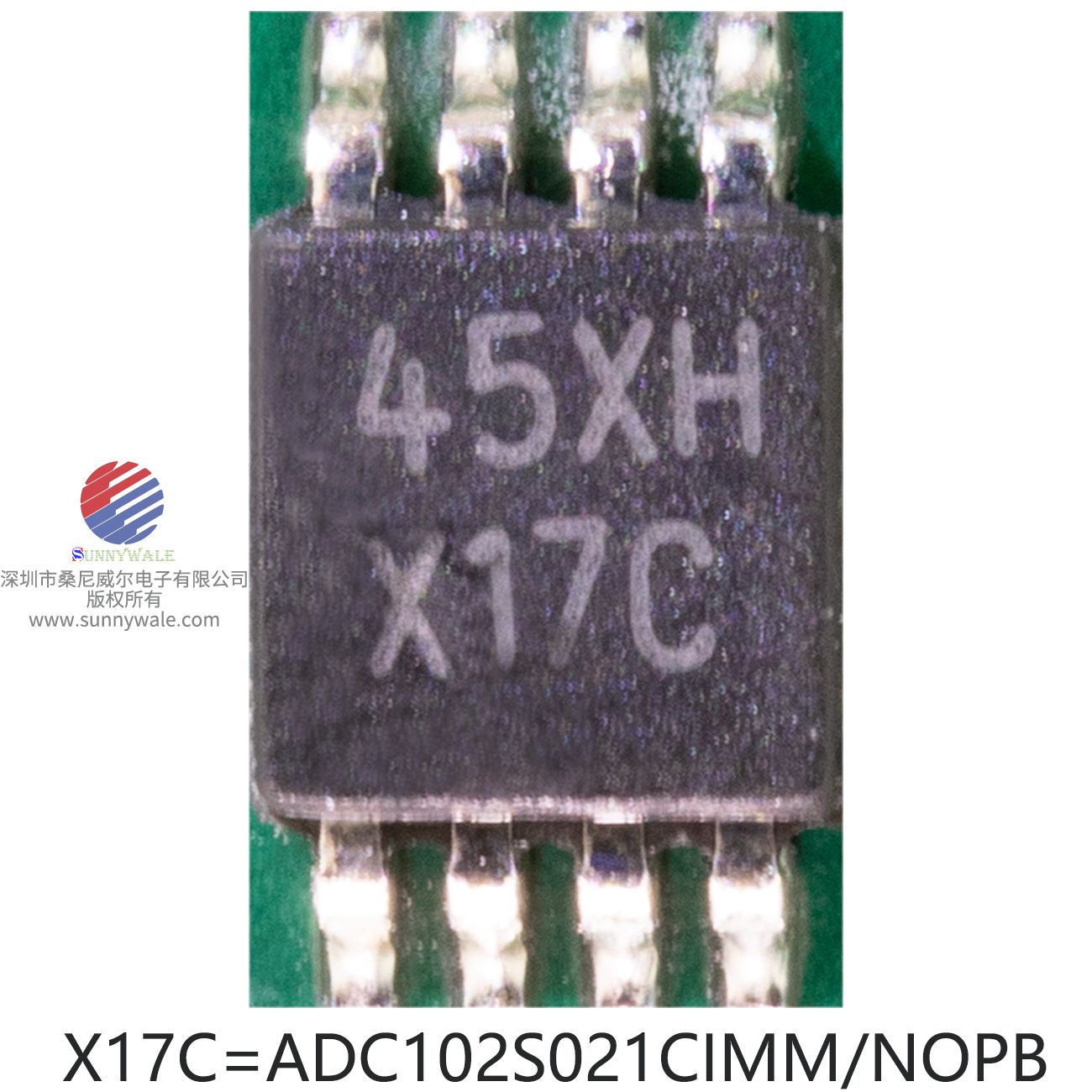 ADC102S021CIMM/NOPB datasheet